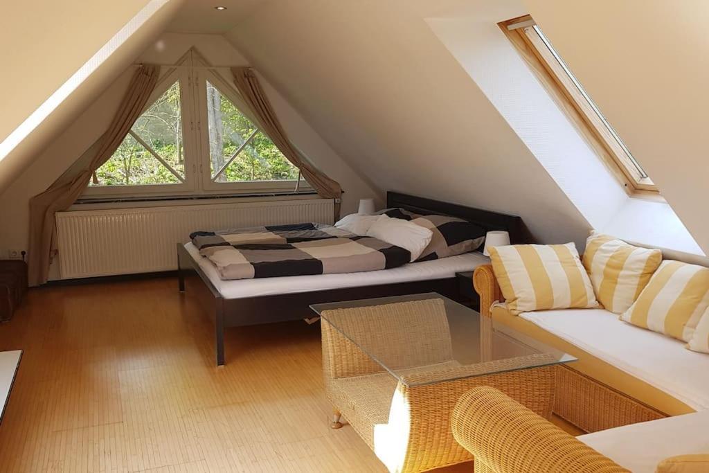 Dachwohnung Mit Wasserblick Und Eigenem Bootssteg Berlin Bagian luar foto