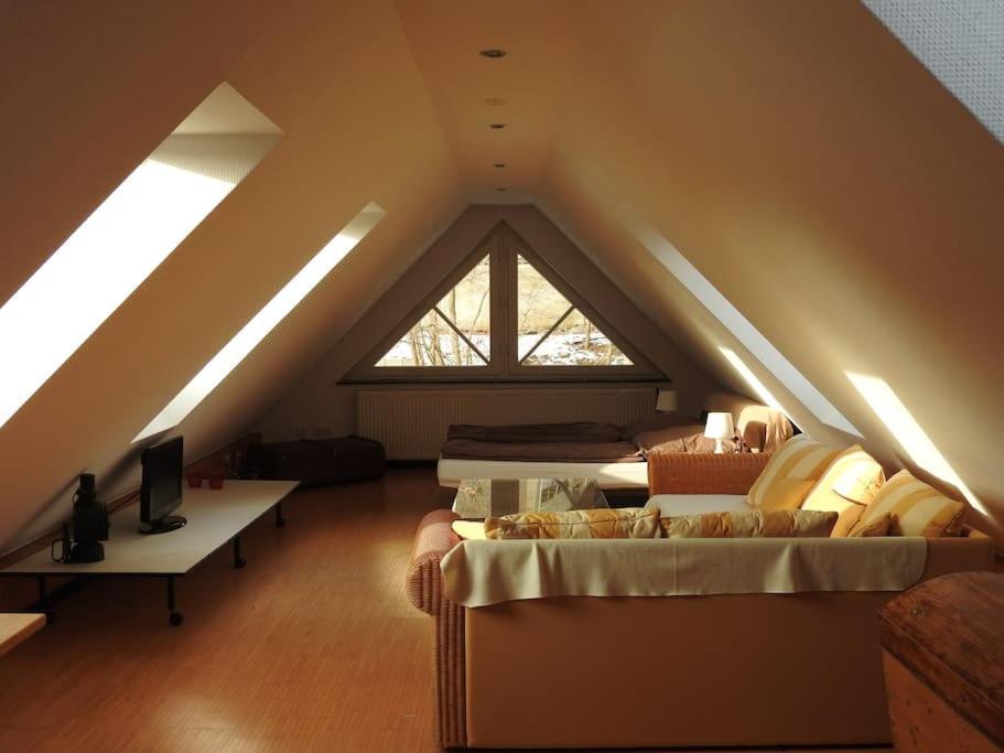 Dachwohnung Mit Wasserblick Und Eigenem Bootssteg Berlin Bagian luar foto