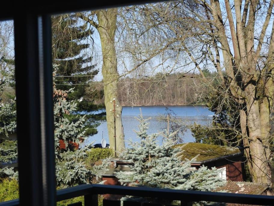 Dachwohnung Mit Wasserblick Und Eigenem Bootssteg Berlin Bagian luar foto